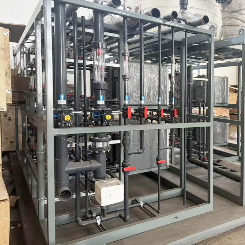Электр станциясының таза суы EDI электростатикалық сүзгі жабдығы